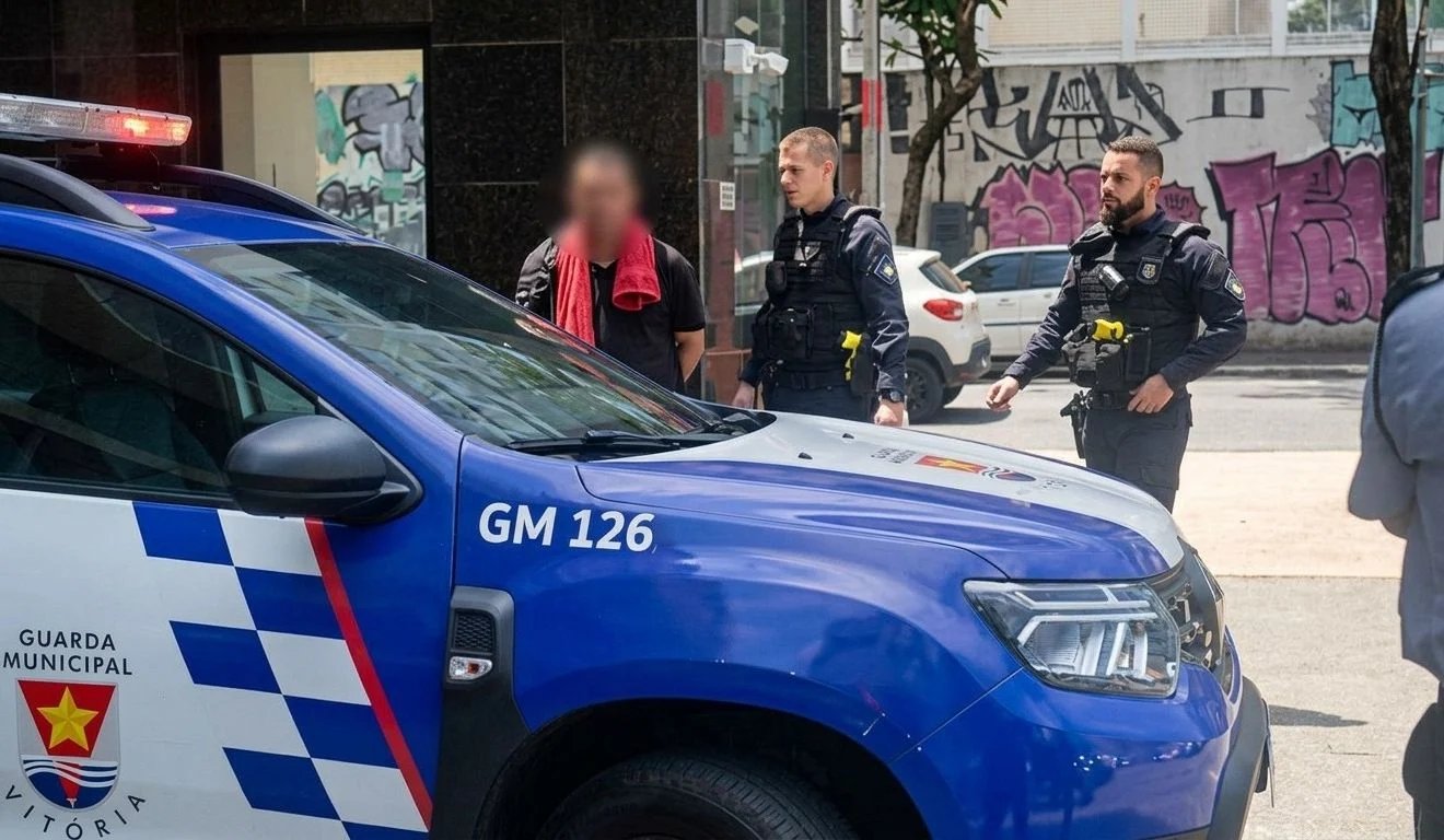Homem invade local de trabalho e tenta roubar bolsa de ex-companheira em Vitória