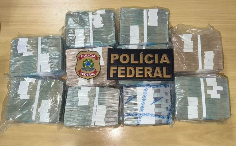 PF apreende R$ 1 milhão em Manaus em ação contra crimes eleitorais
