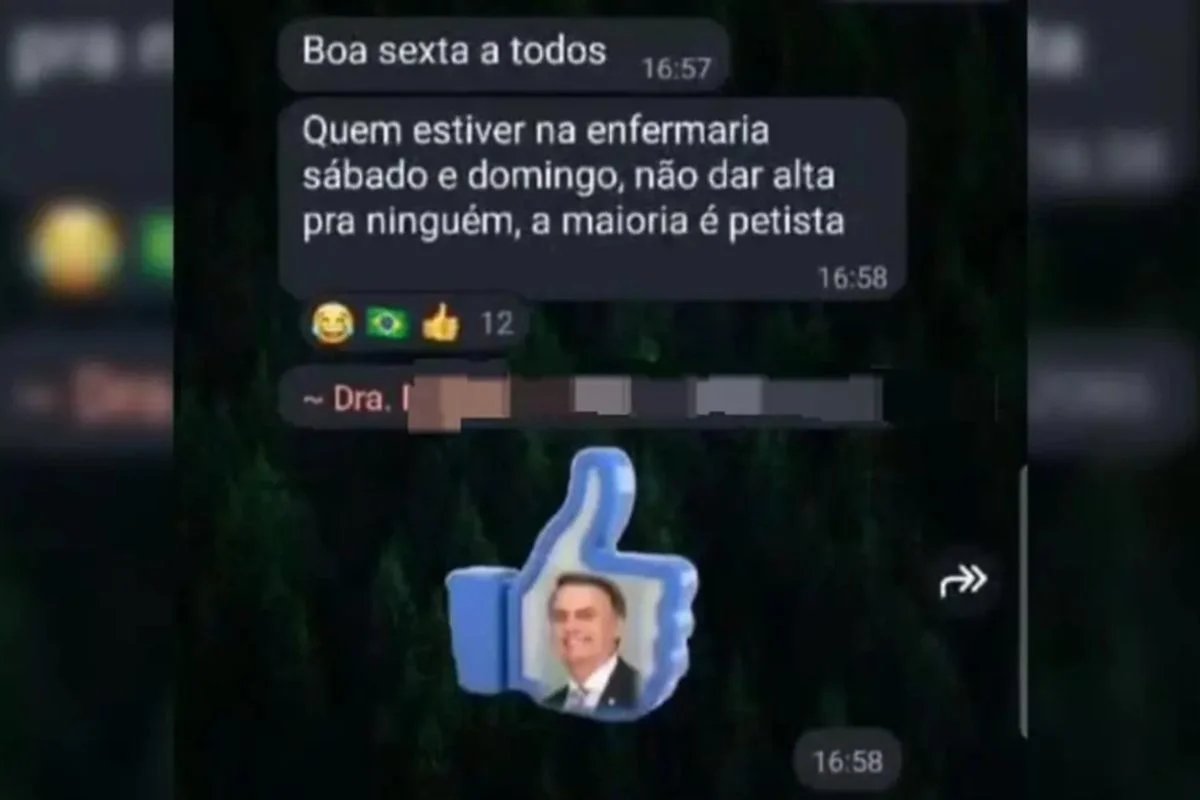 Médica é investigada por trancar pacientes em enfermaria para impedir voto